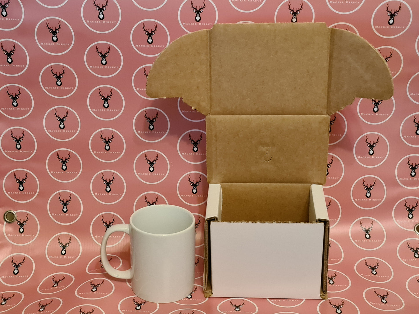 11oz Ceramic Mug & Smash Proof Box - Mackie Direct