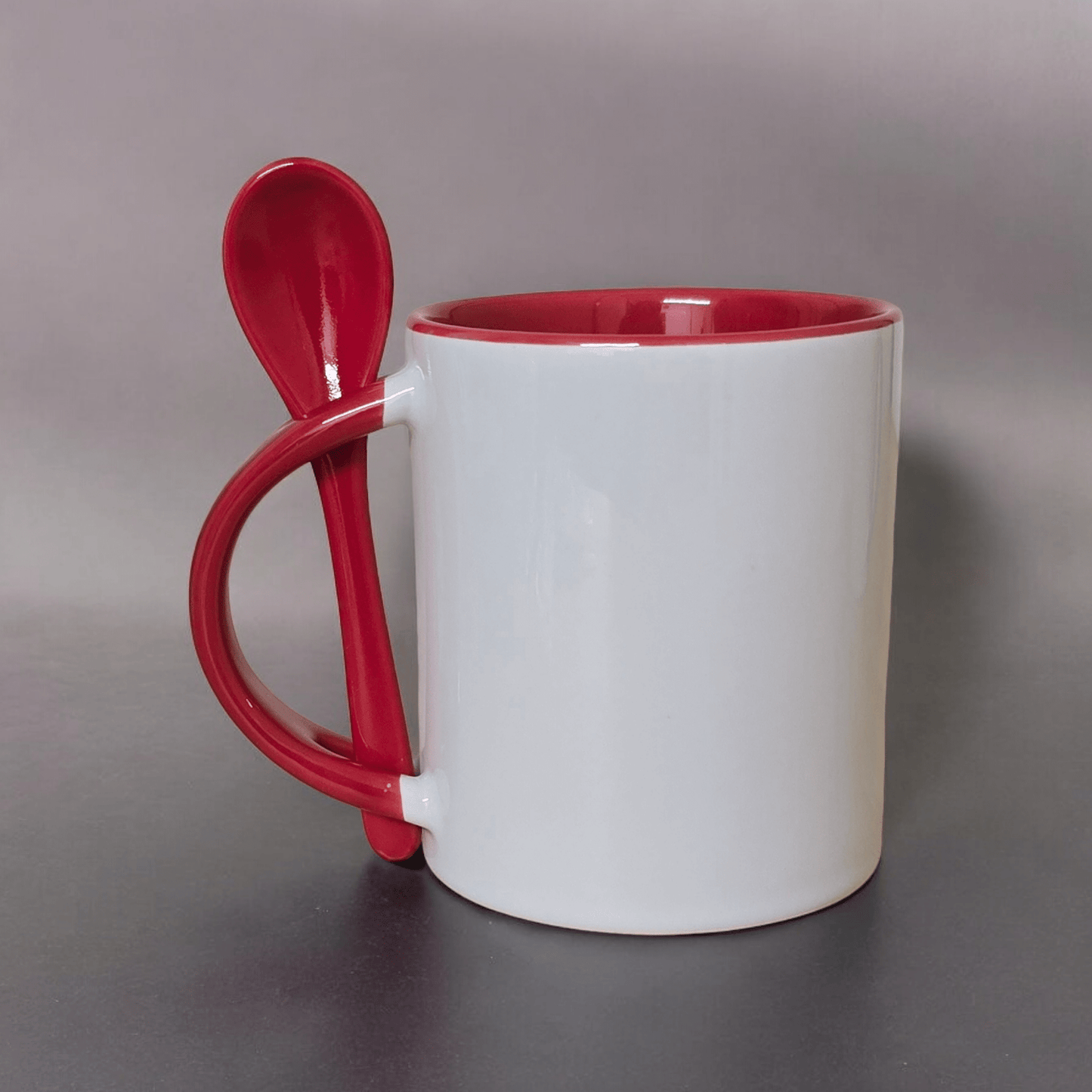 11oz Ceramic Mug & Spoon & Smash Proof Box - Mackie Direct