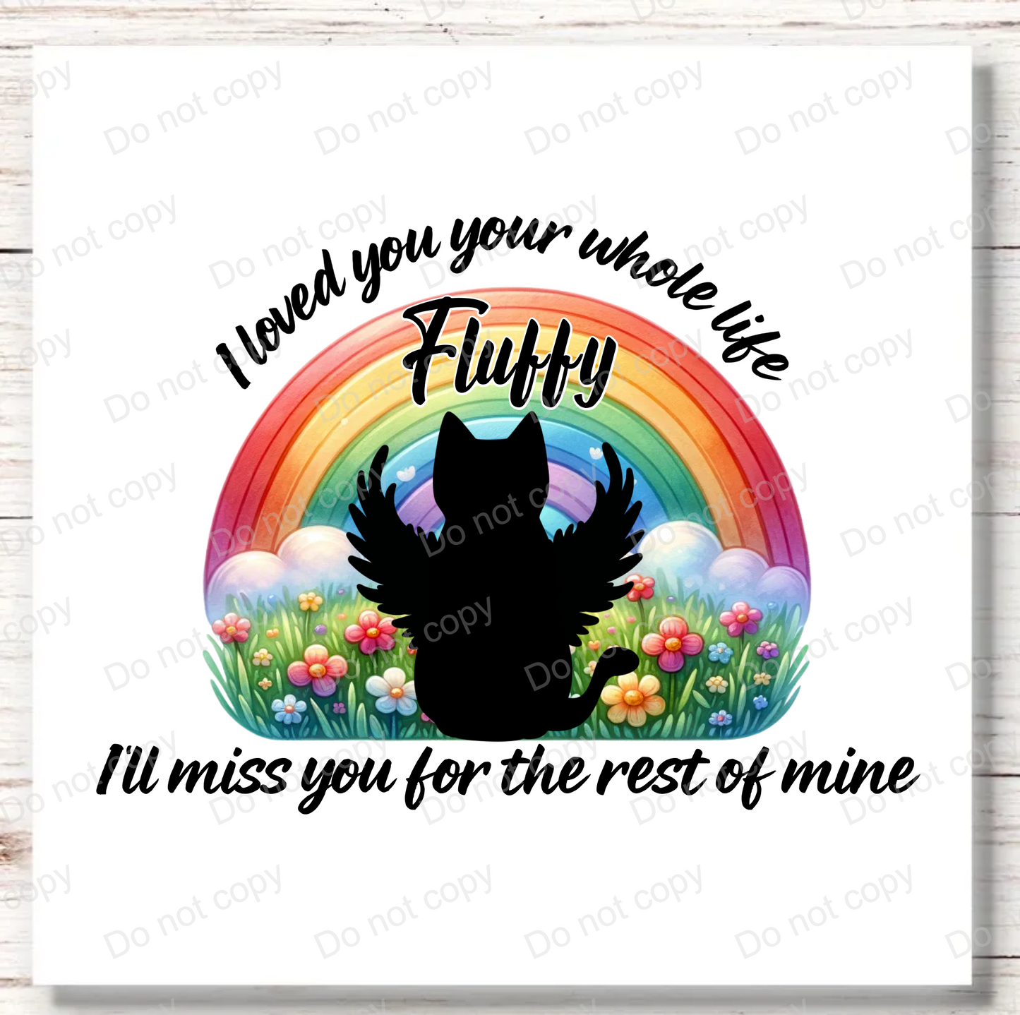 UVDTF Rainbow Bridge, Pet memorial