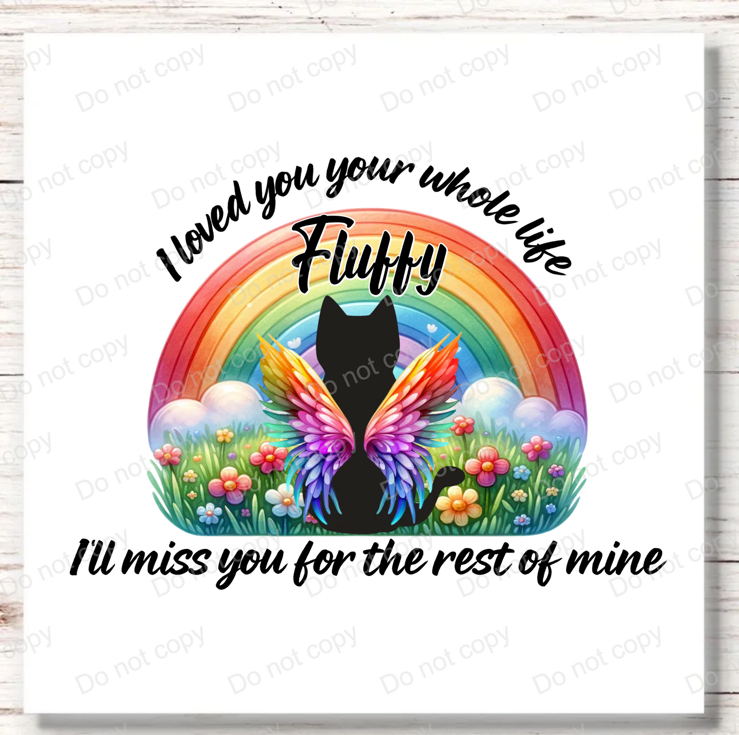 UVDTF Rainbow Bridge, Pet memorial