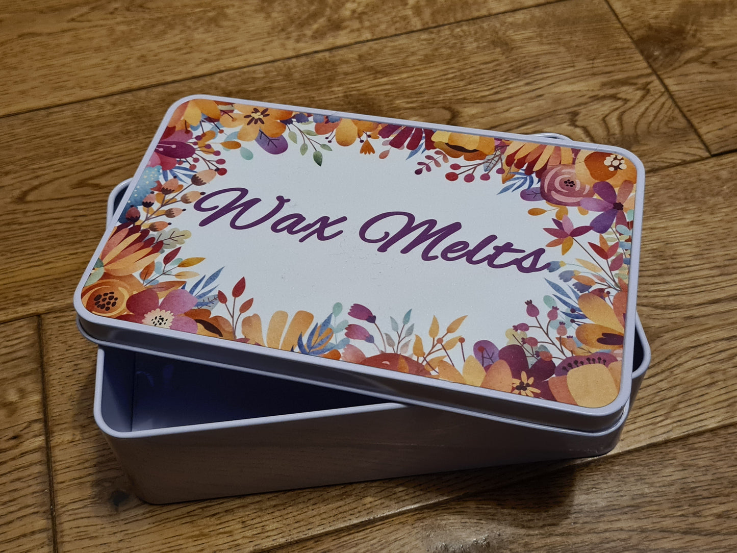 Practice/Seconds White Rectangle Tin with Sublimation Panel