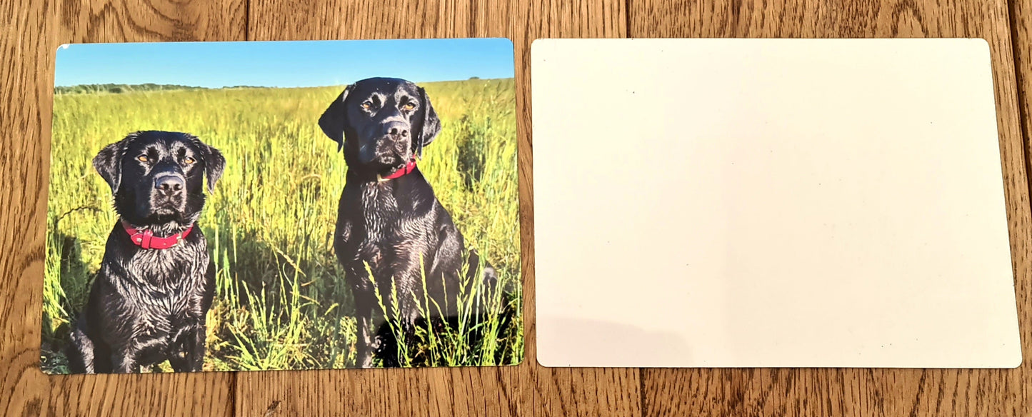 Seconds/Practice Aluminium Sublimation Sheets