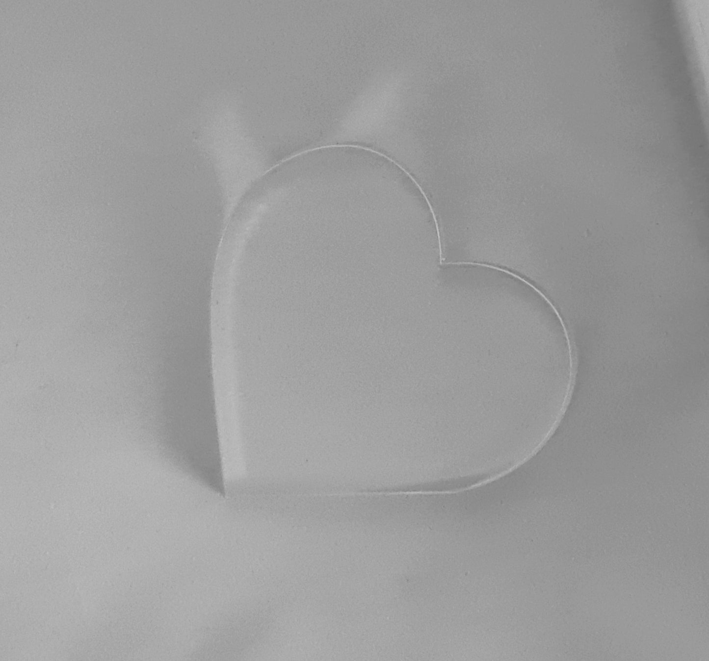 UV Printed Freestanding Heart Memorial - The day you got your wings