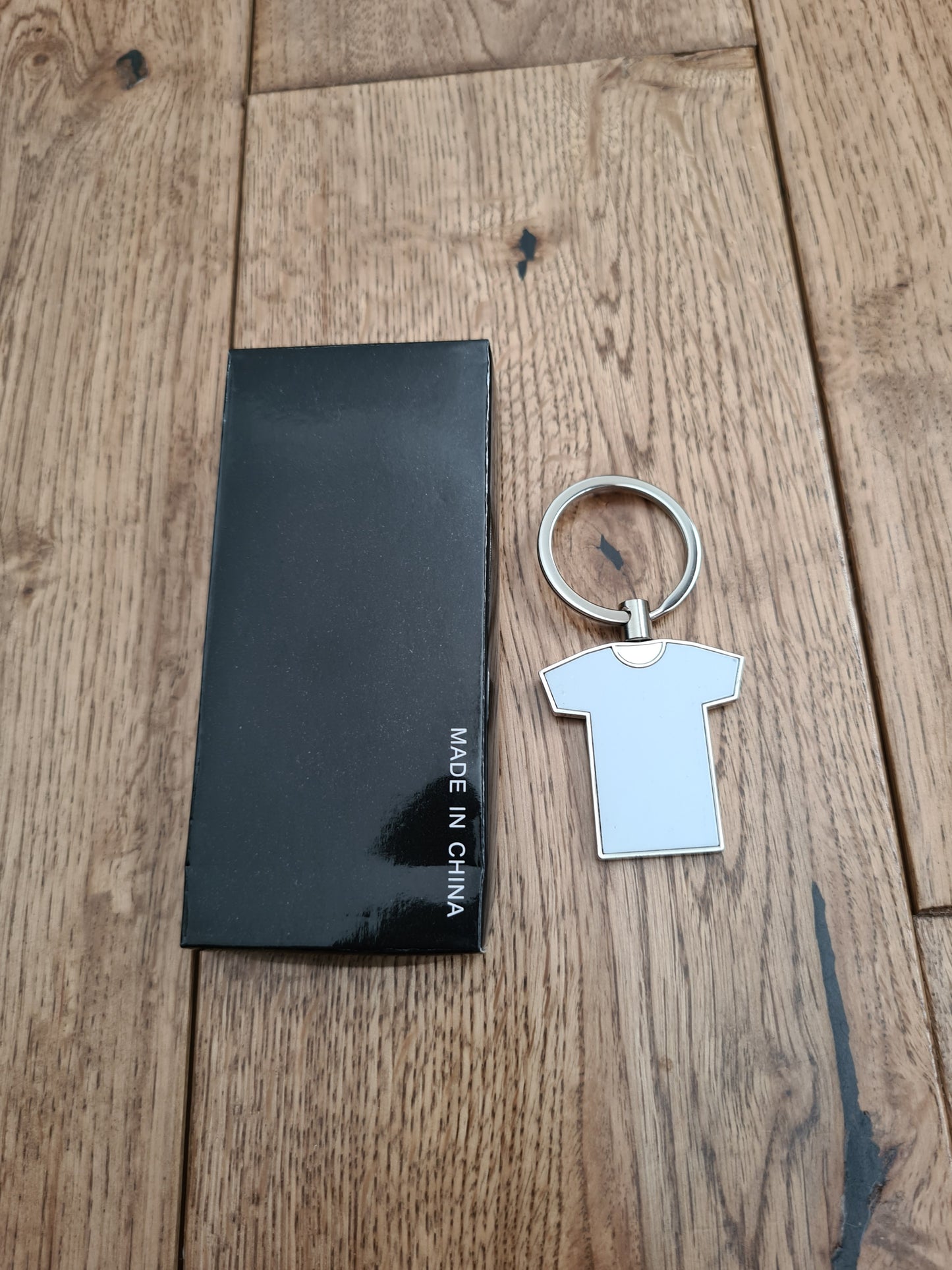 Sublimation Metal T Shirt Keyrings