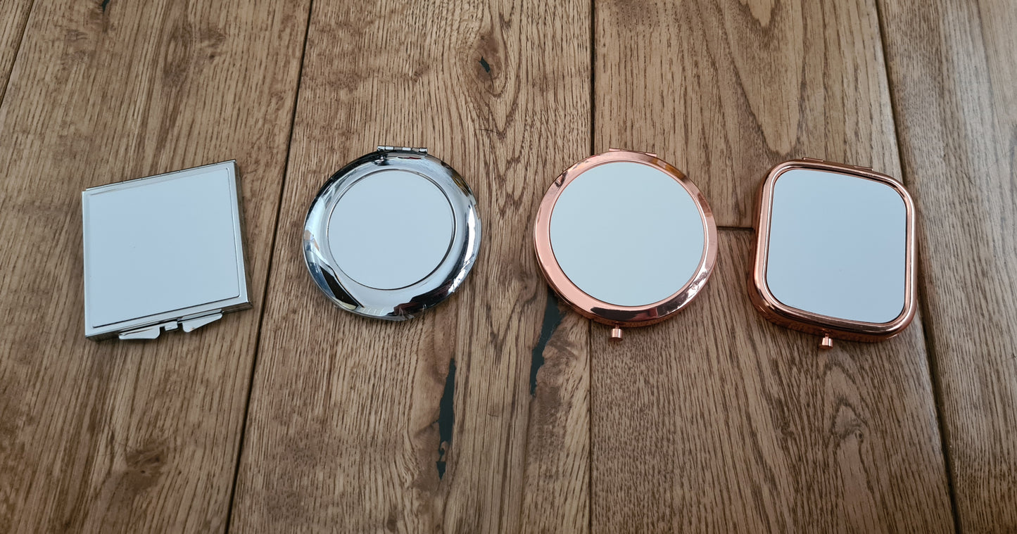 Sublimation Compact Mirror - Mackie Direct