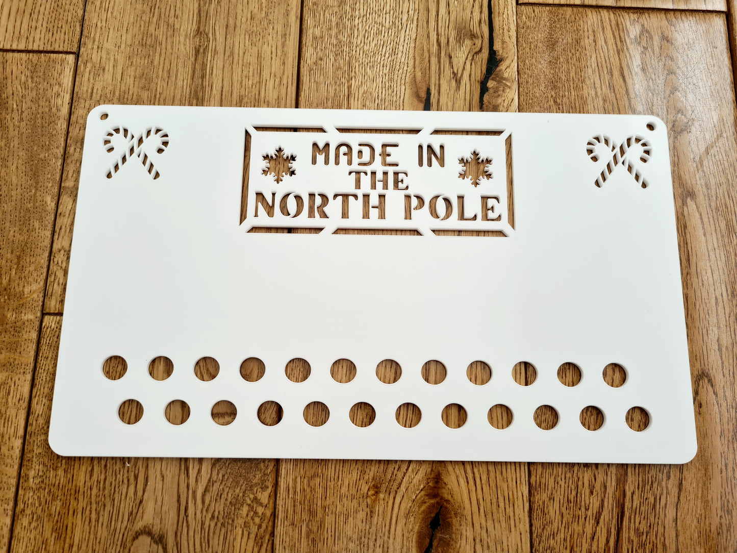 Candy Cane Countdown to Christmas Advent Calendar