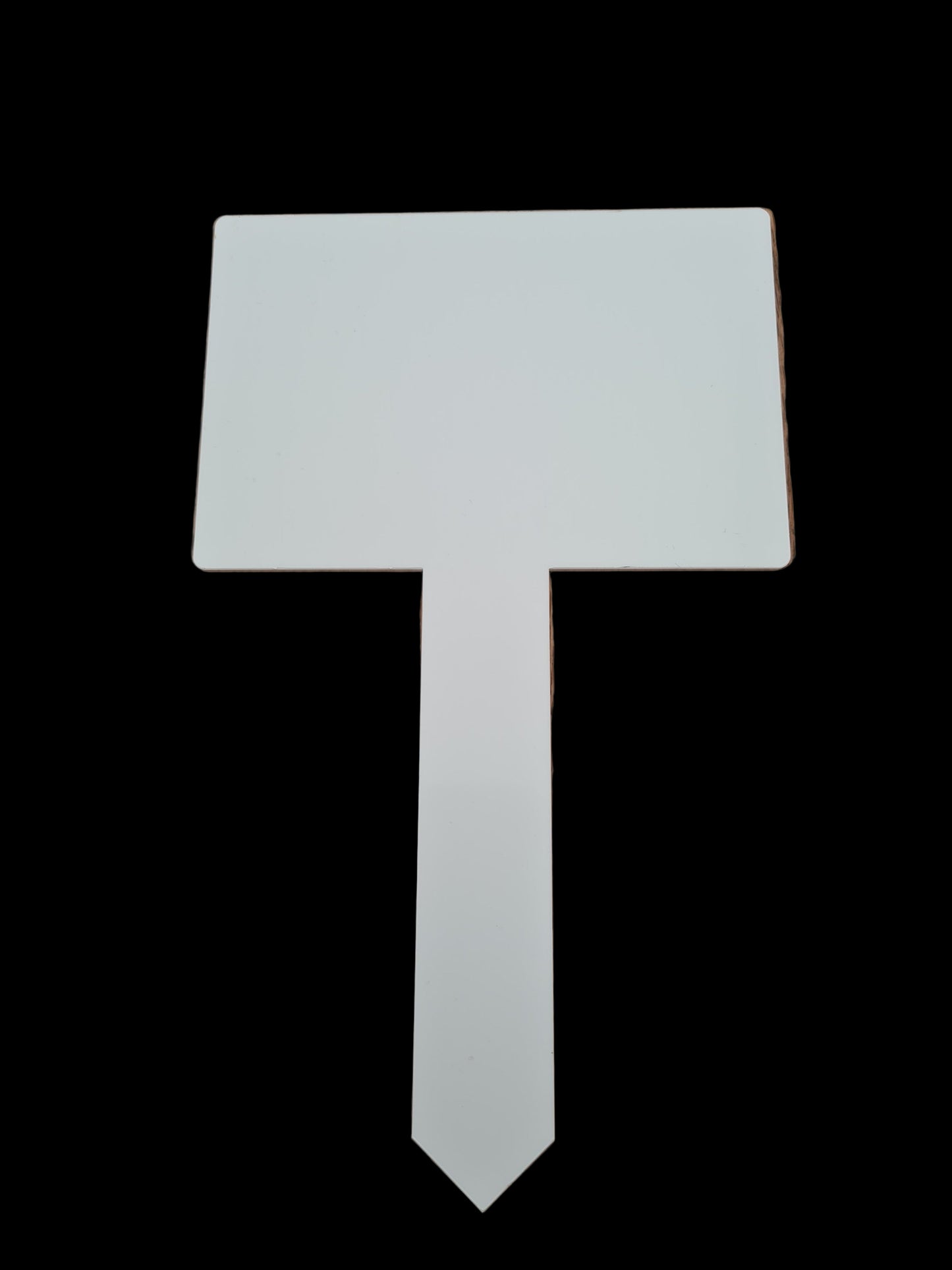 Rectangle Acrylic Grave Marker - Mackie Direct