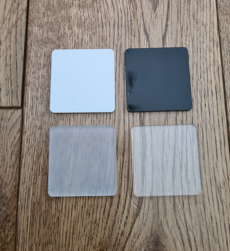 Acrylic Rectangle House Wall Sign / Plaque - Mackie Direct