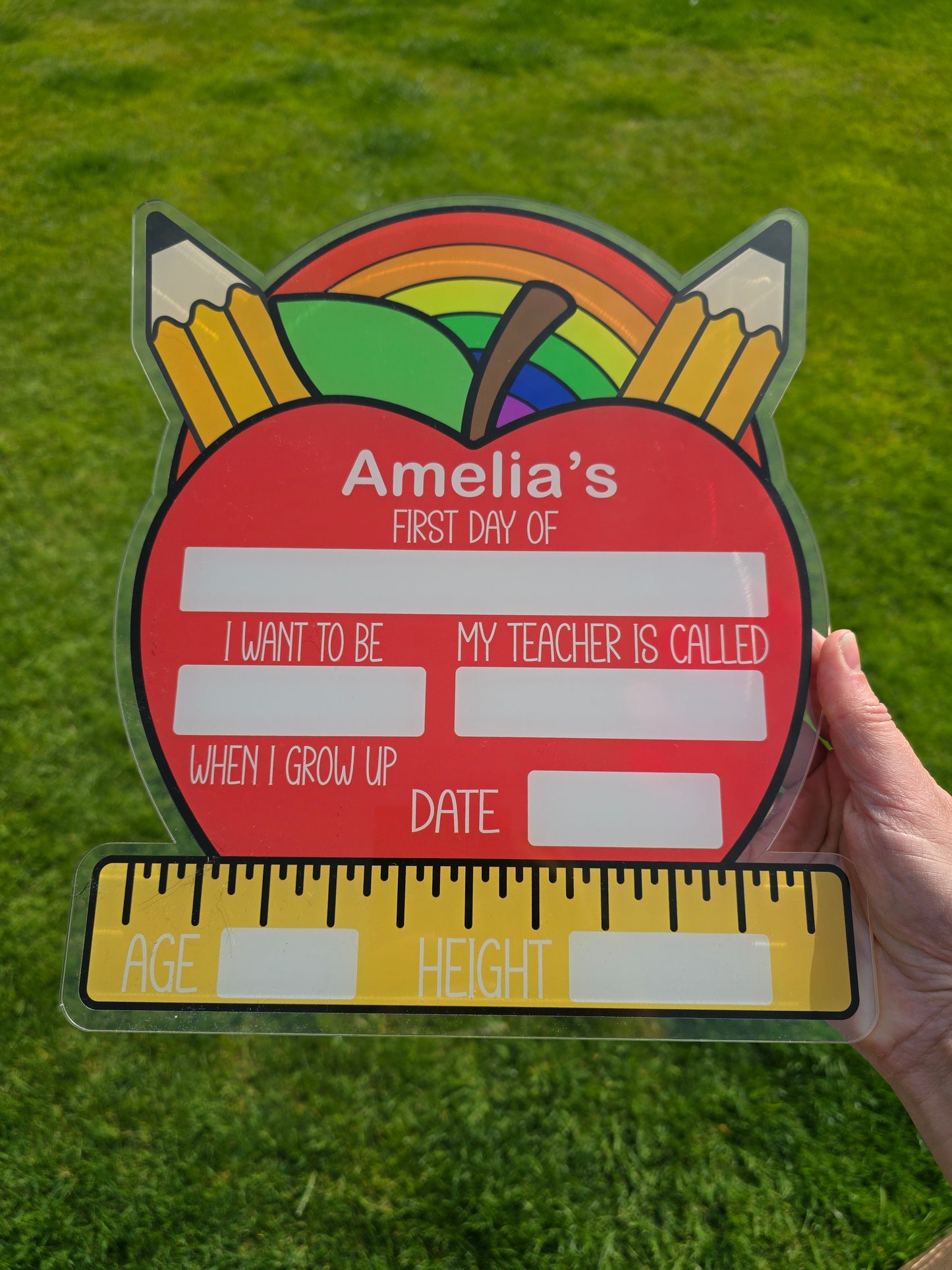 Back to School Board - UV Printed
