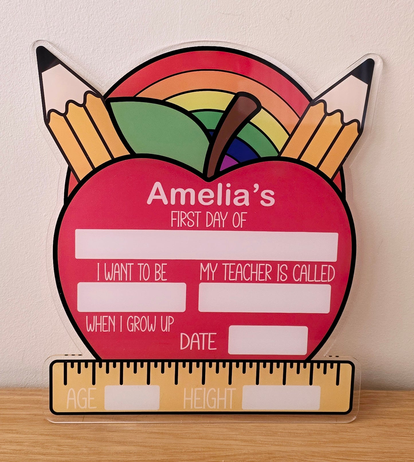 Back to School Board - UV Printed - Mackie Direct