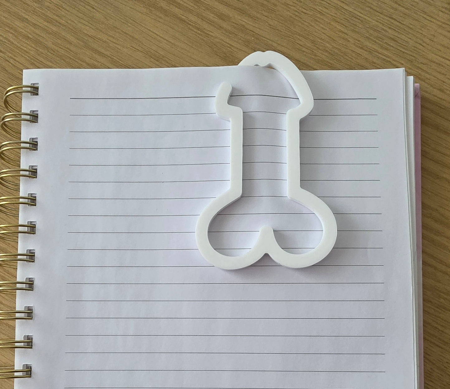 Acrylisub Sublimation Coated Acrylic Paperclip / Bookmark