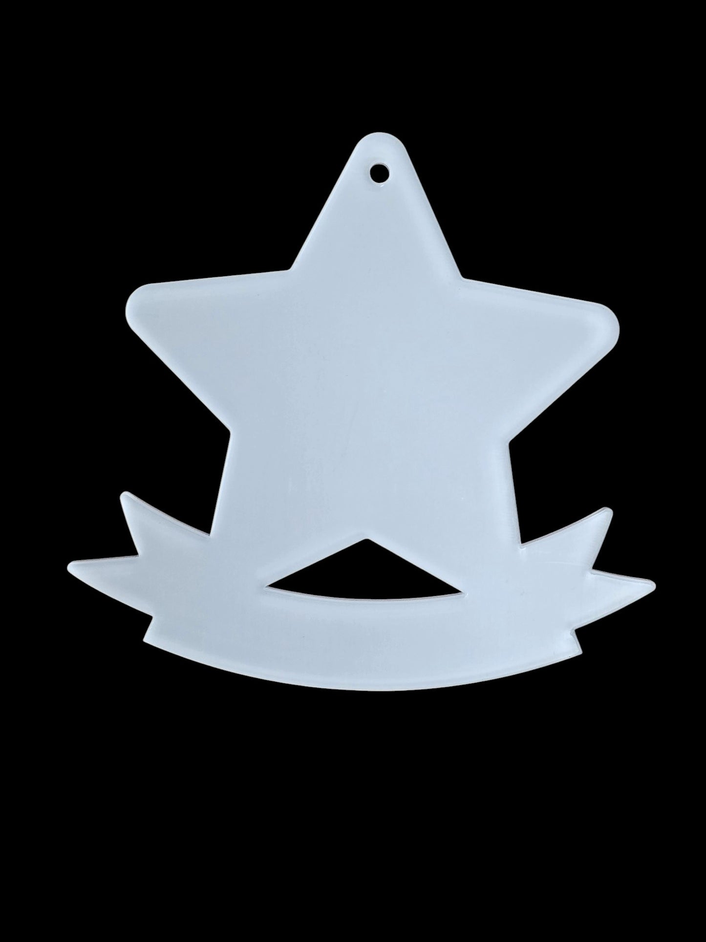Premium Sublimation Coated Star Banner Decoration