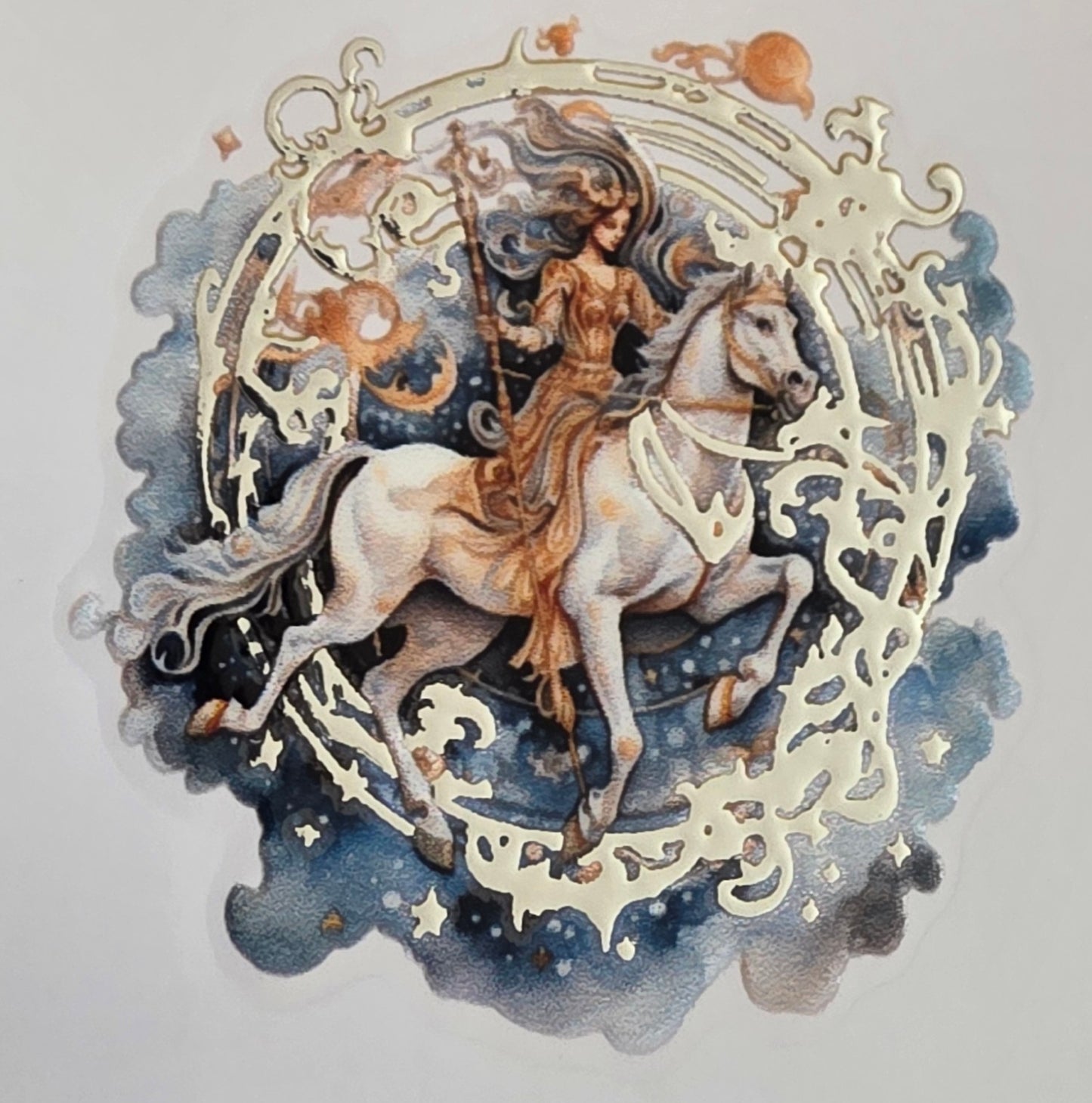 Foil UVDTF Zodiac Star Signs