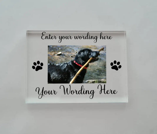 UV Printed Rectangle Pet Photo Block