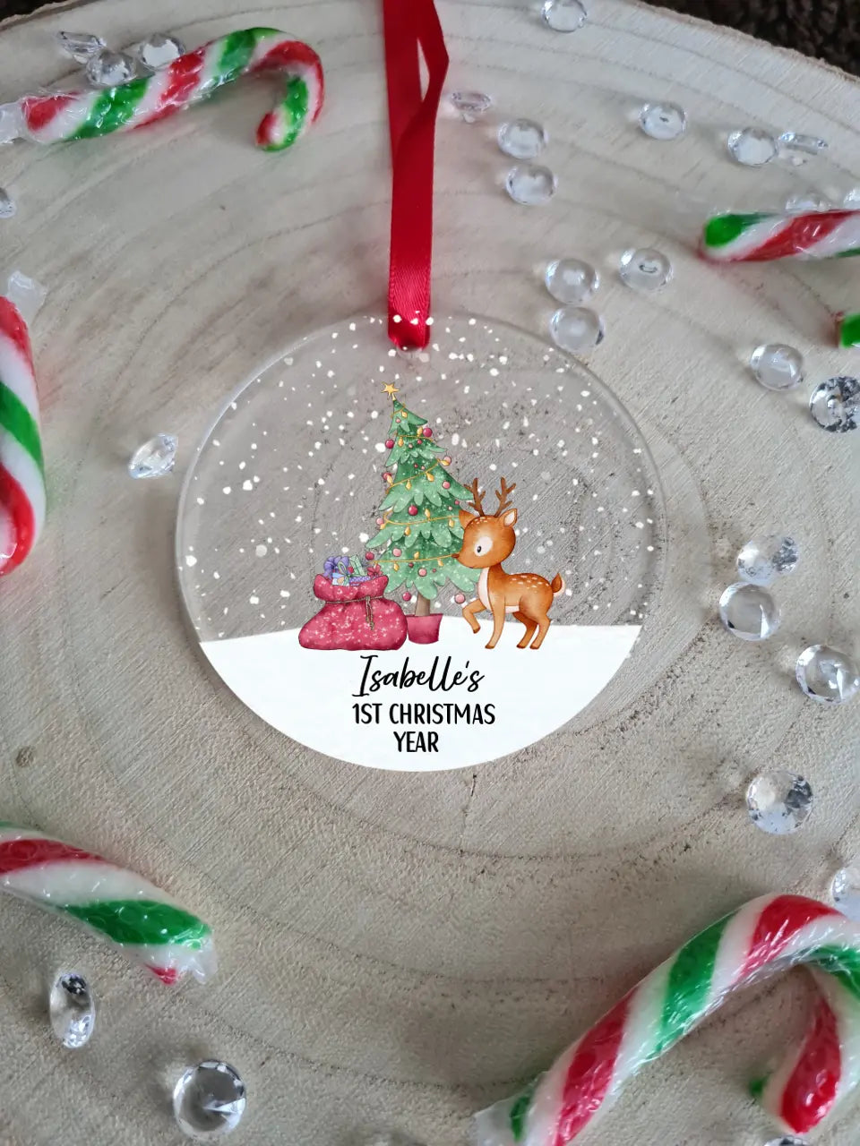 UV Printed 1st Christmas Bauble - Mackie Direct