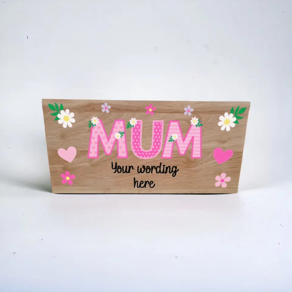UV Printed Mothers Day Crate