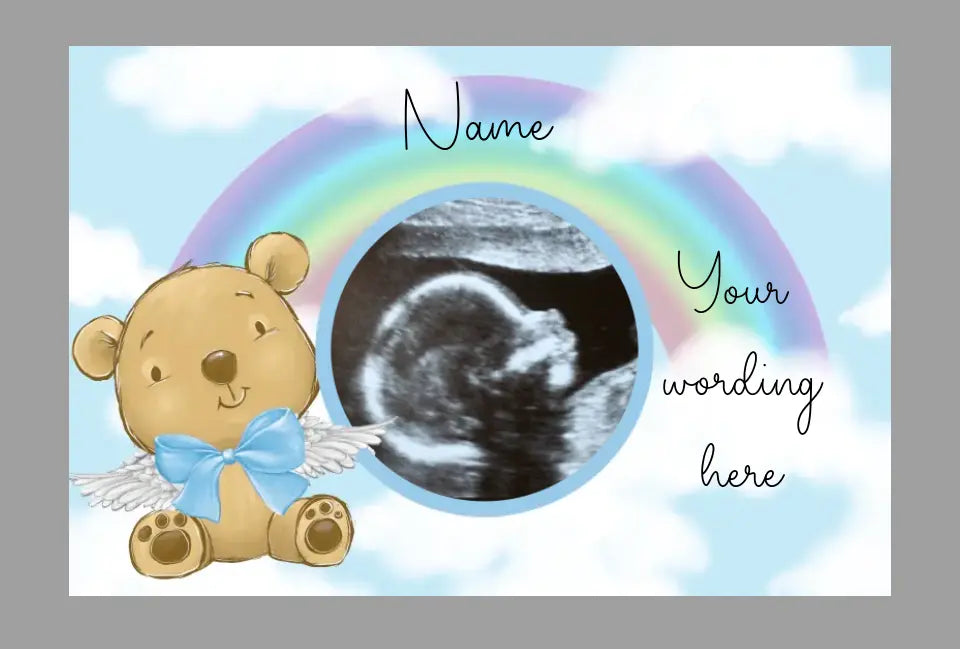 Grave Marker / Stake Sublimation Print - Baby