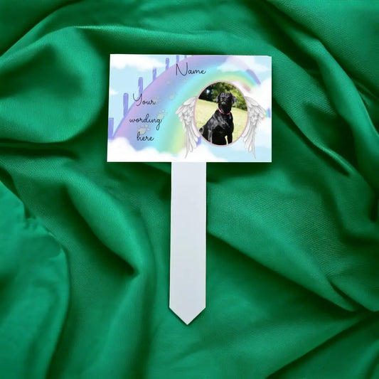 UV Printed Pet Grave Marker / Stake - Mackie Direct