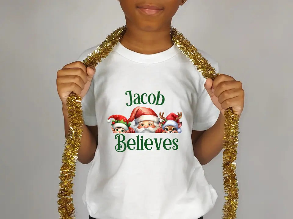 DTF Christmas Believes Transfer - Mackie Direct