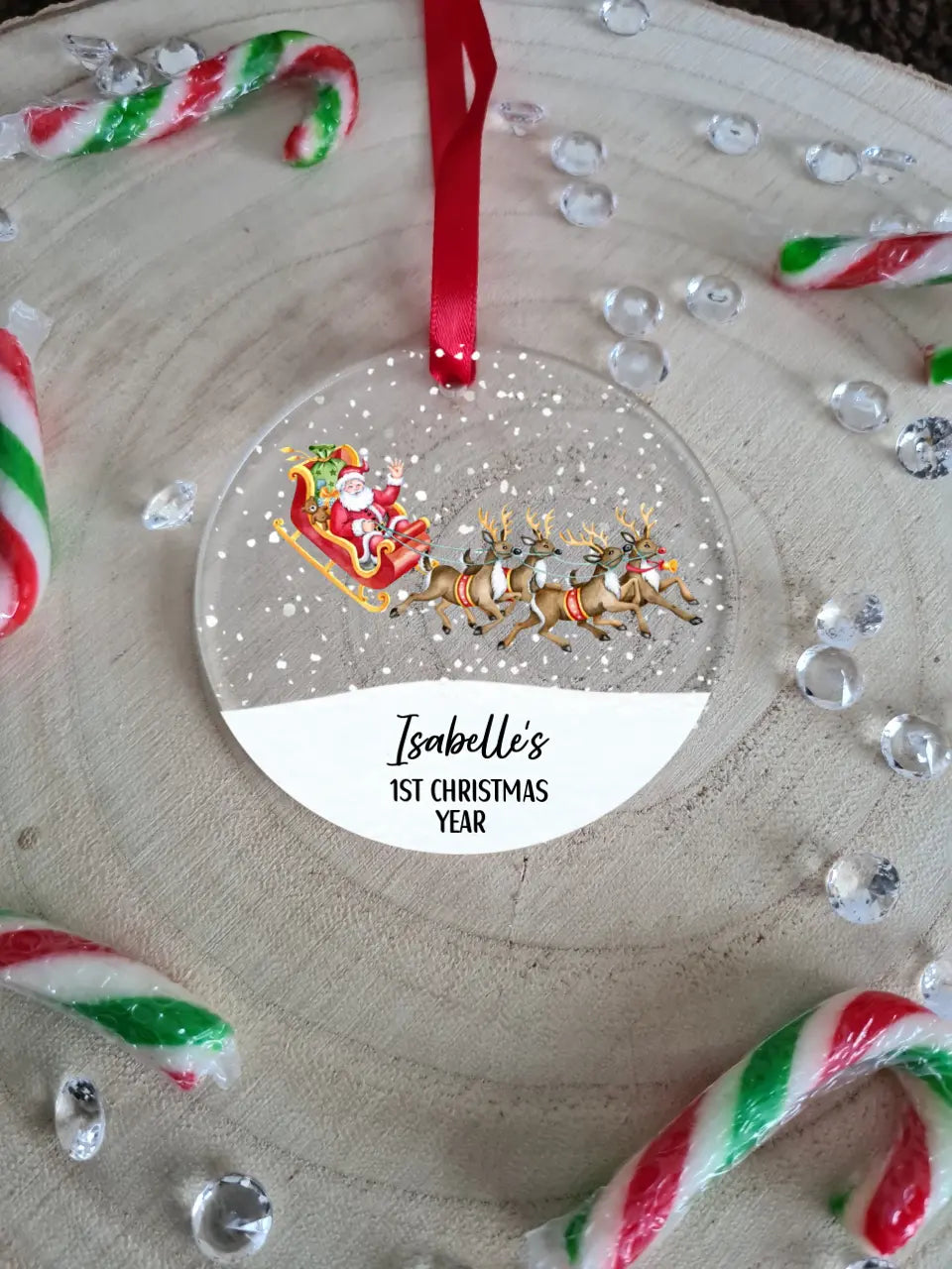 UV Printed 1st Christmas Bauble - Mackie Direct