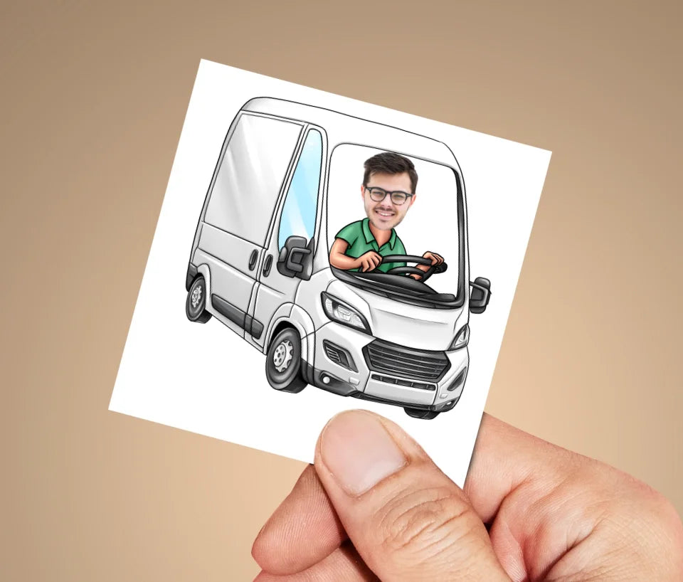 UVDTF Van Photo Cut Out - Mackie Direct