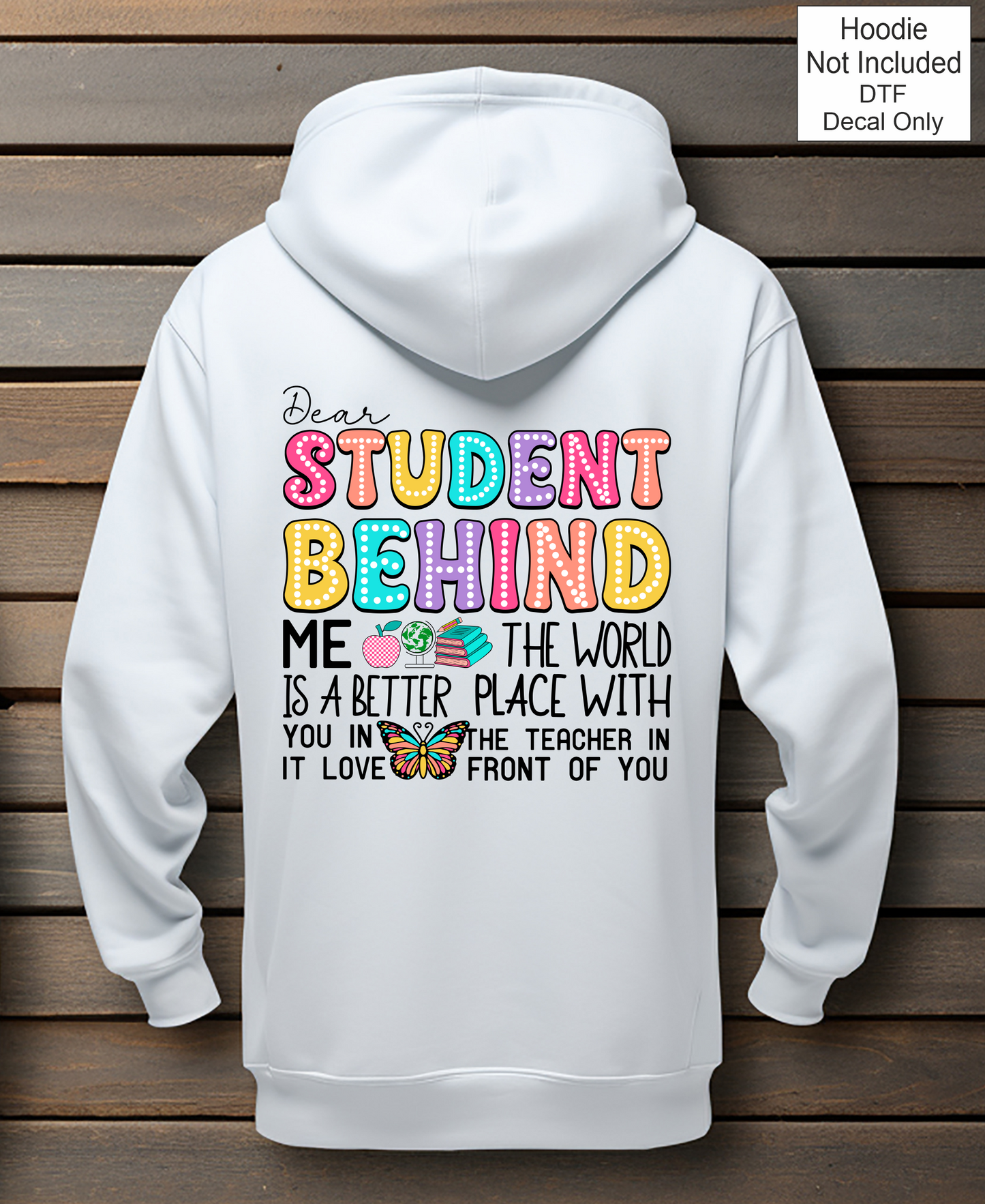 DTF Student Behind Me