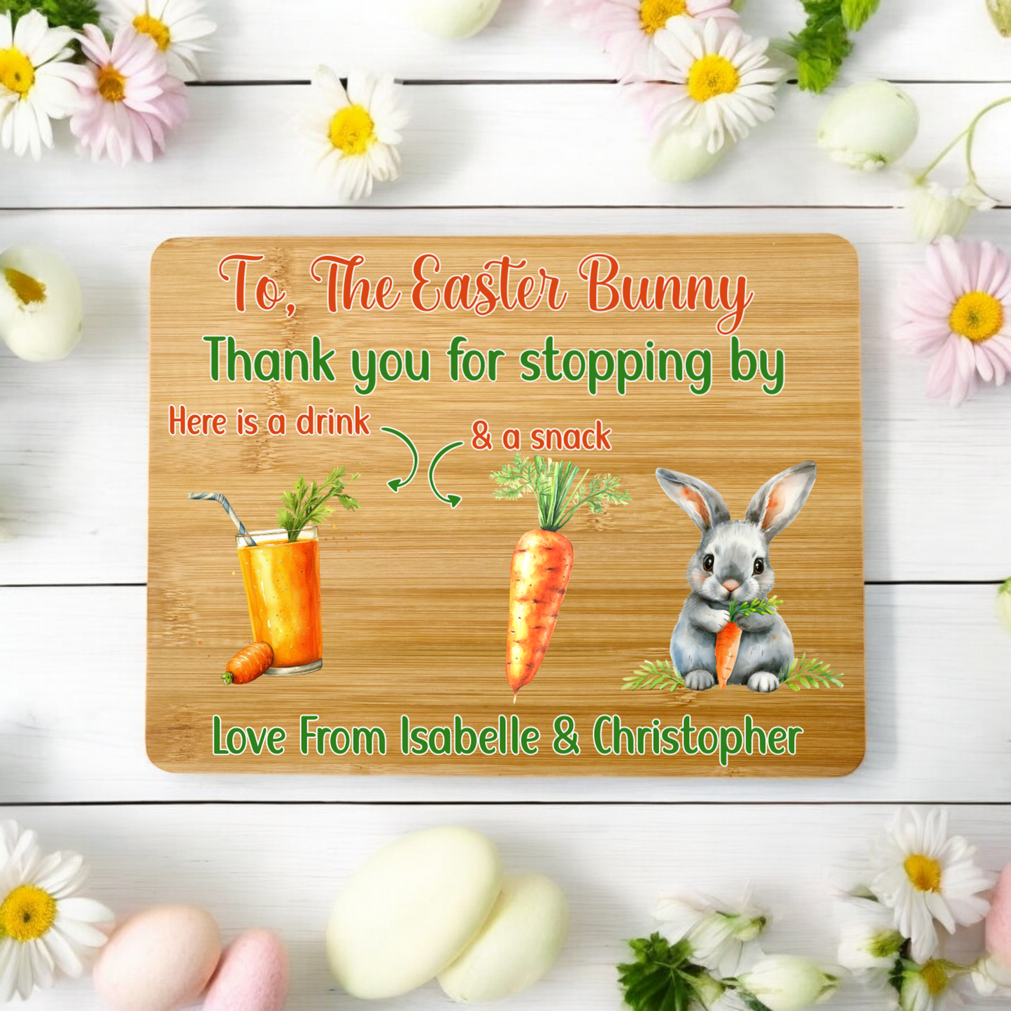 UV Printed Easter Treat Board - Fully Personalised