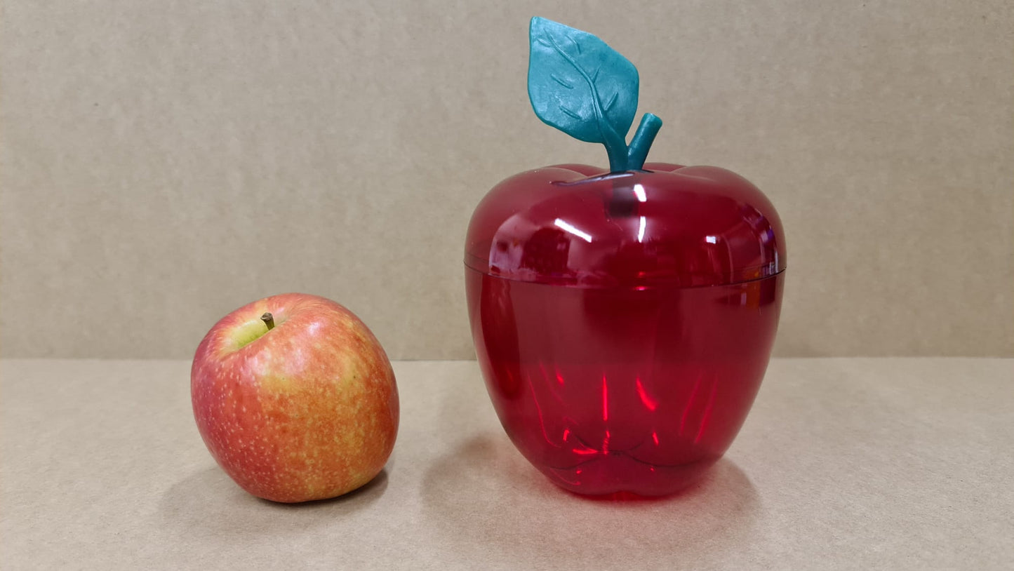 Red & Green Plastic Apple