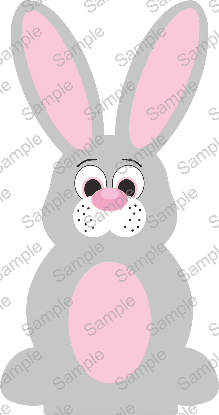Easter Bunny Egg Holder Set 1 - Digital Download Only