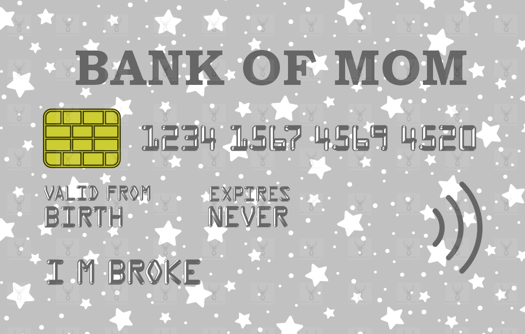 Bank of Mum/Mom/Mam - Digital Download only