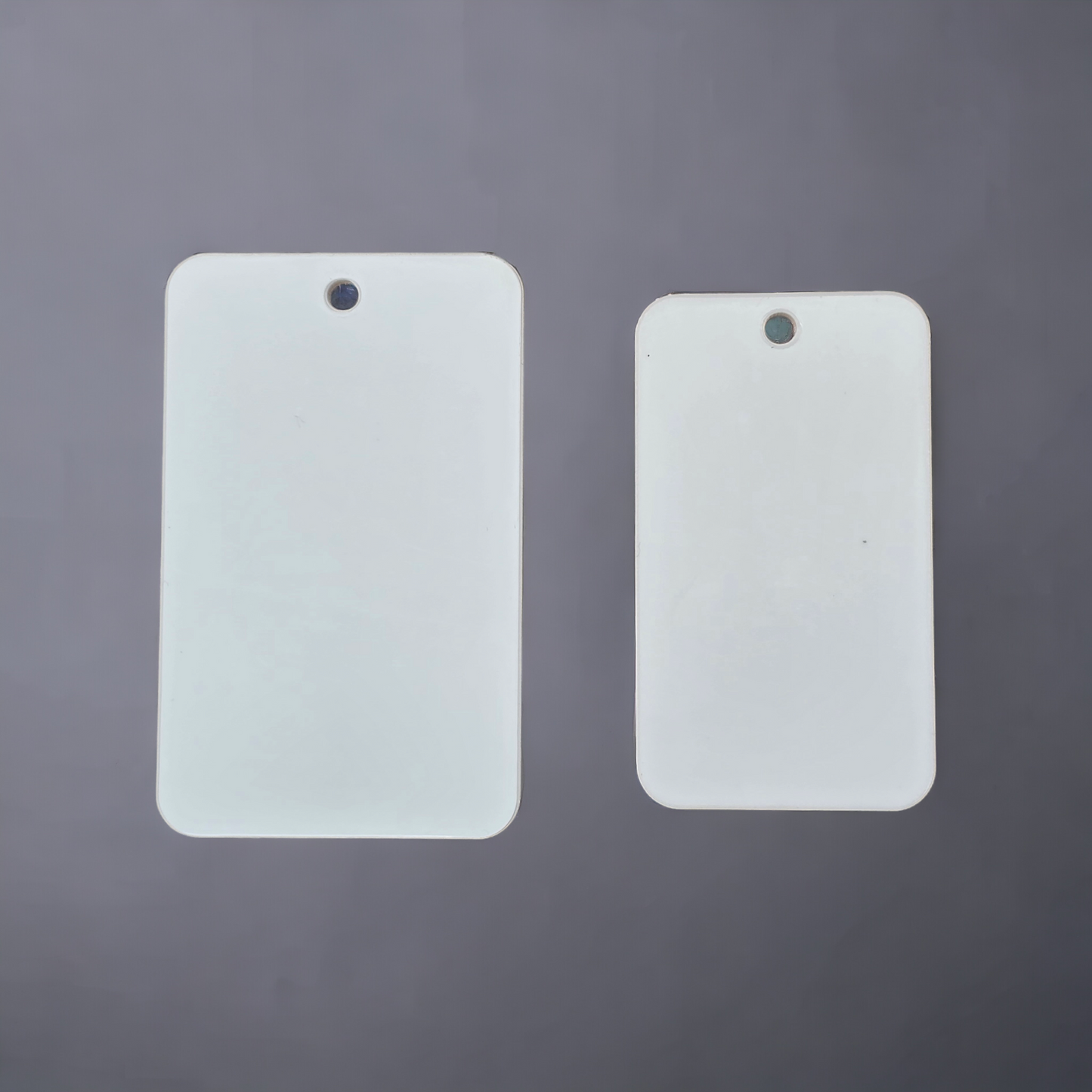 Acrylic Mobile Phone Shaped Keyring-Mackie Direct