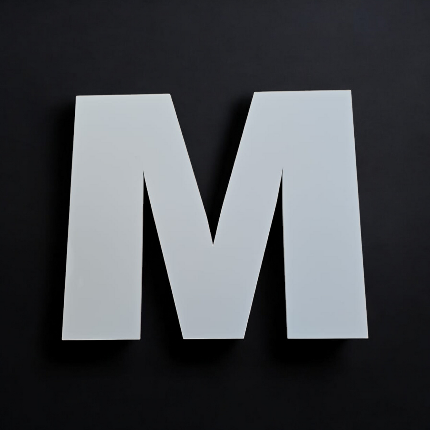 Acrylic Large Letters - White