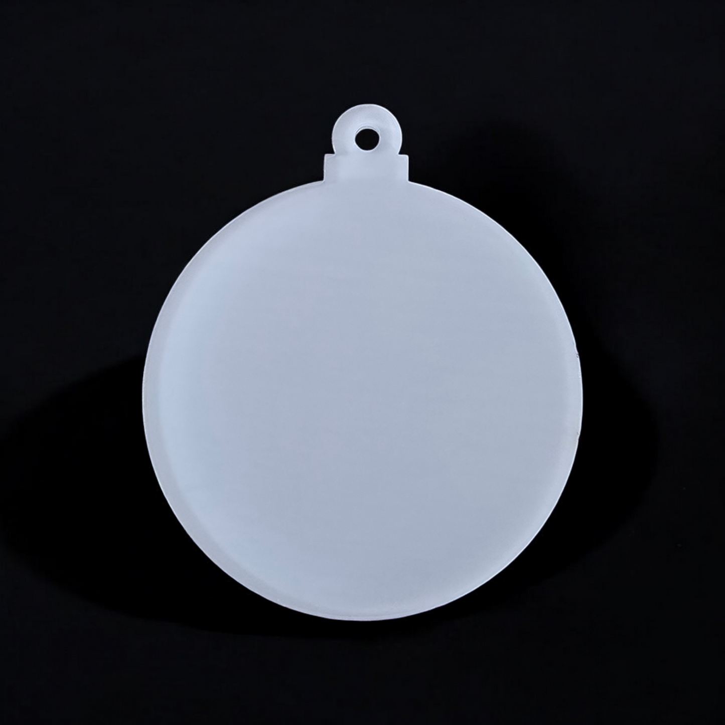 Premium Sublimation Coated Acrylic Bauble Christmas Tree Decoration-Mackie Direct