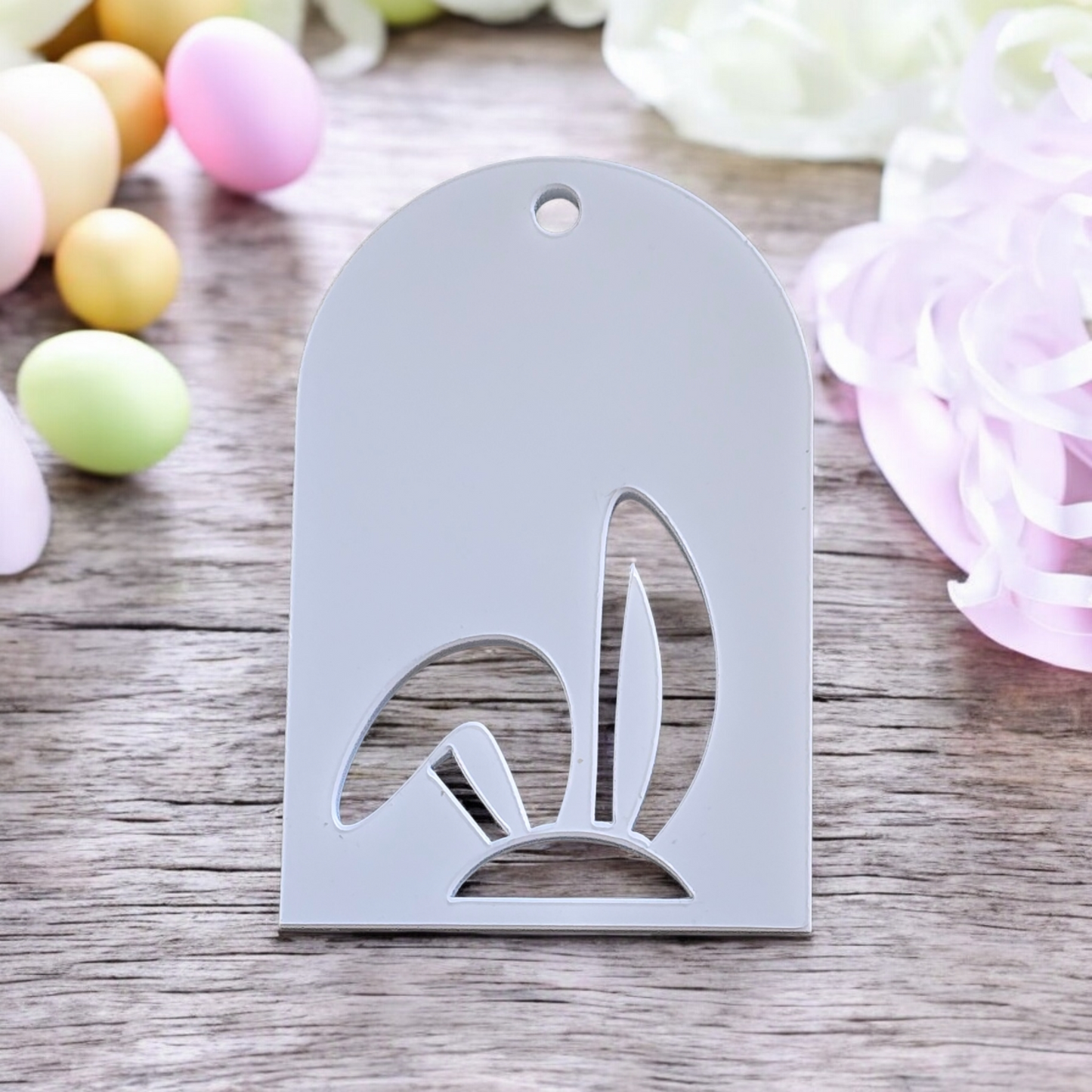 Premium Sublimation Coated Acrylic Easter Tags