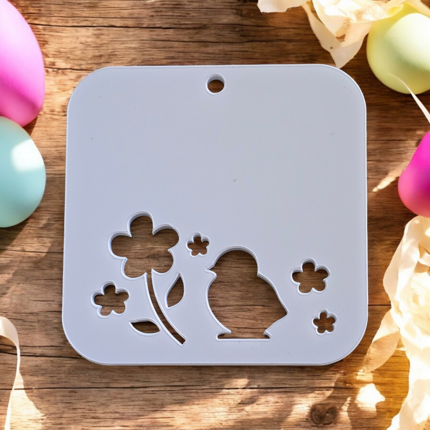 Premium Sublimation Coated Acrylic Easter Tags