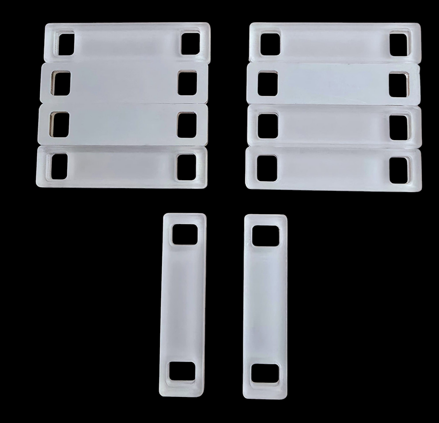 Acrylic Trainer Tags x 10