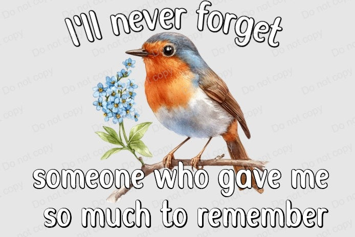 UVDTF Robin Forget Me Not