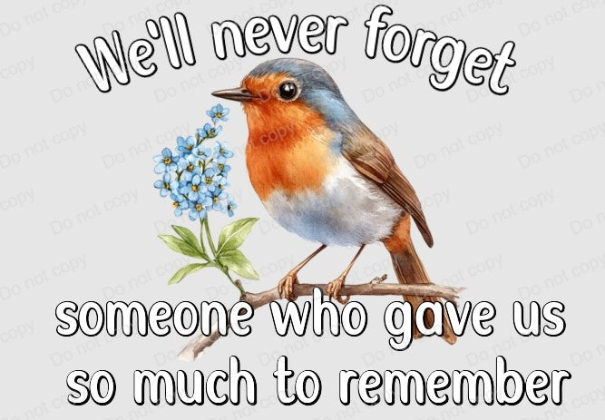 UVDTF Robin Forget Me Not