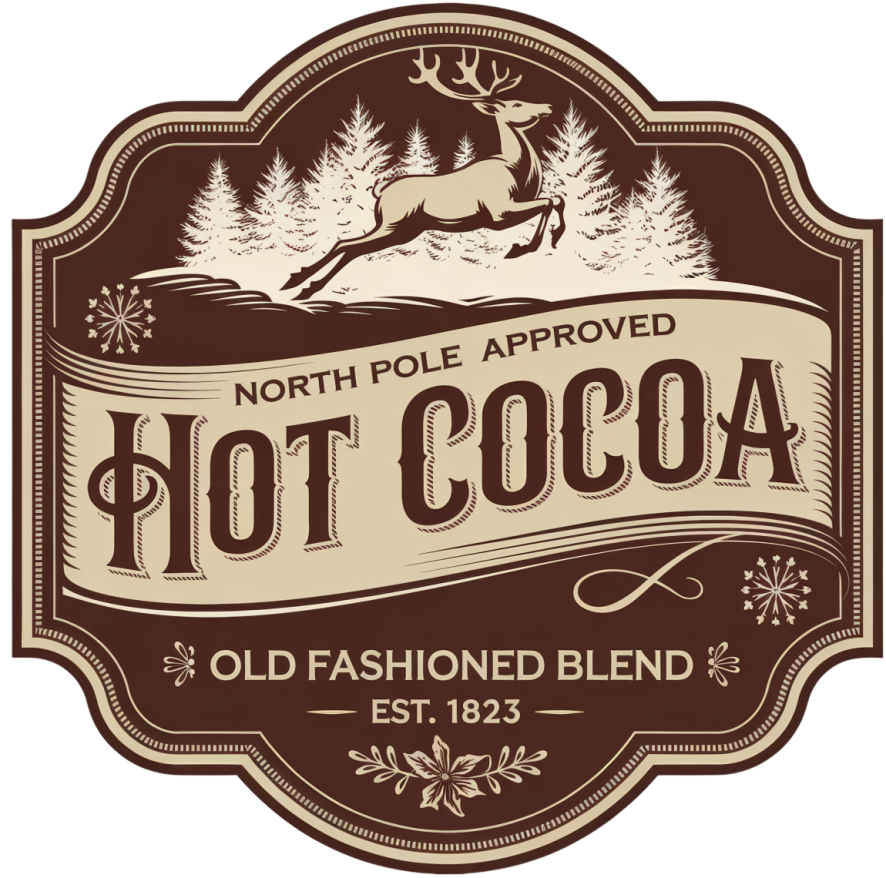 UVDTF Vintage Christmas Labels