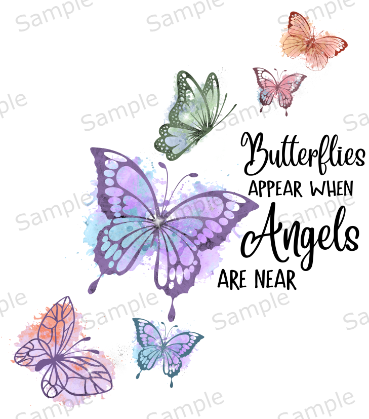 UVDTF Butterflies Appear - Mackie Direct