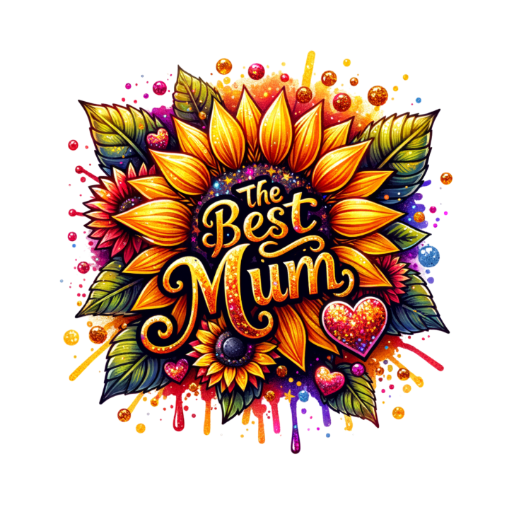 UVDTF The Best Mum - Mackie Direct