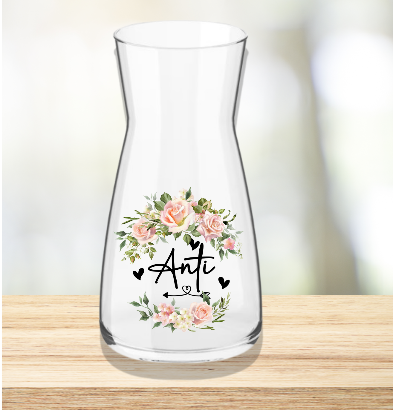 UVDTF Mothers Day Vase - Welsh Names