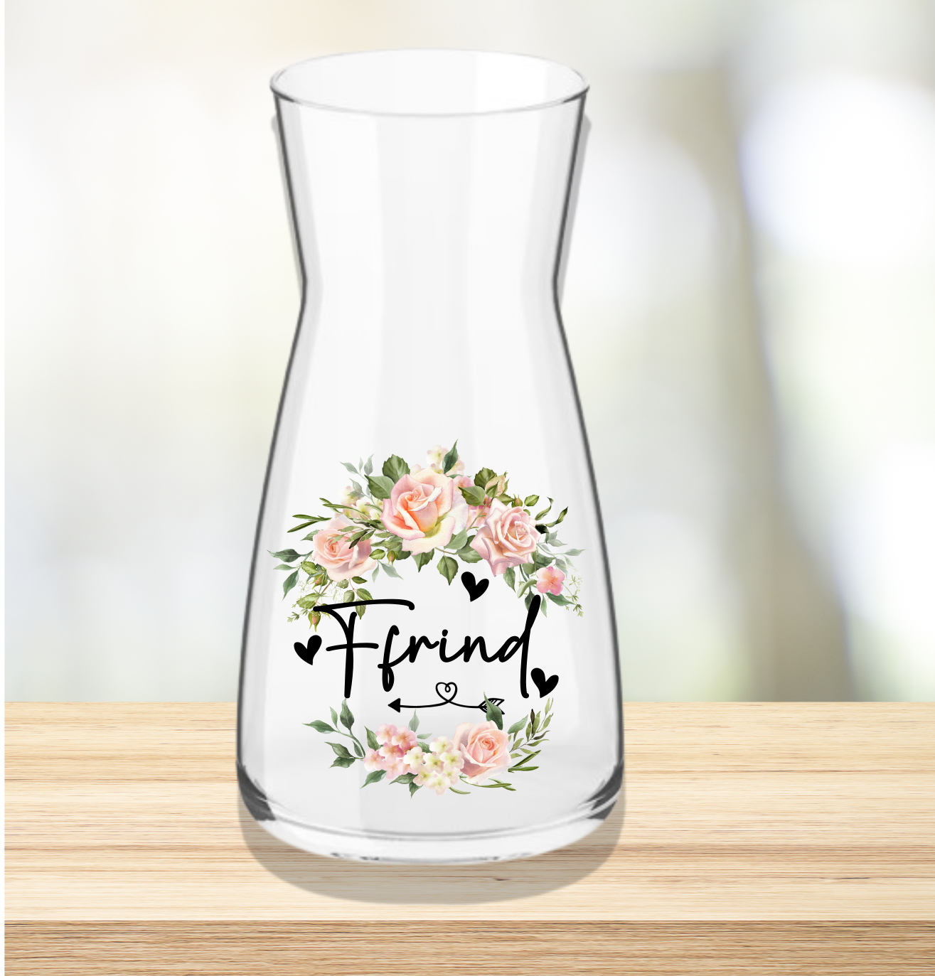 UVDTF Mothers Day Vase - Welsh Names