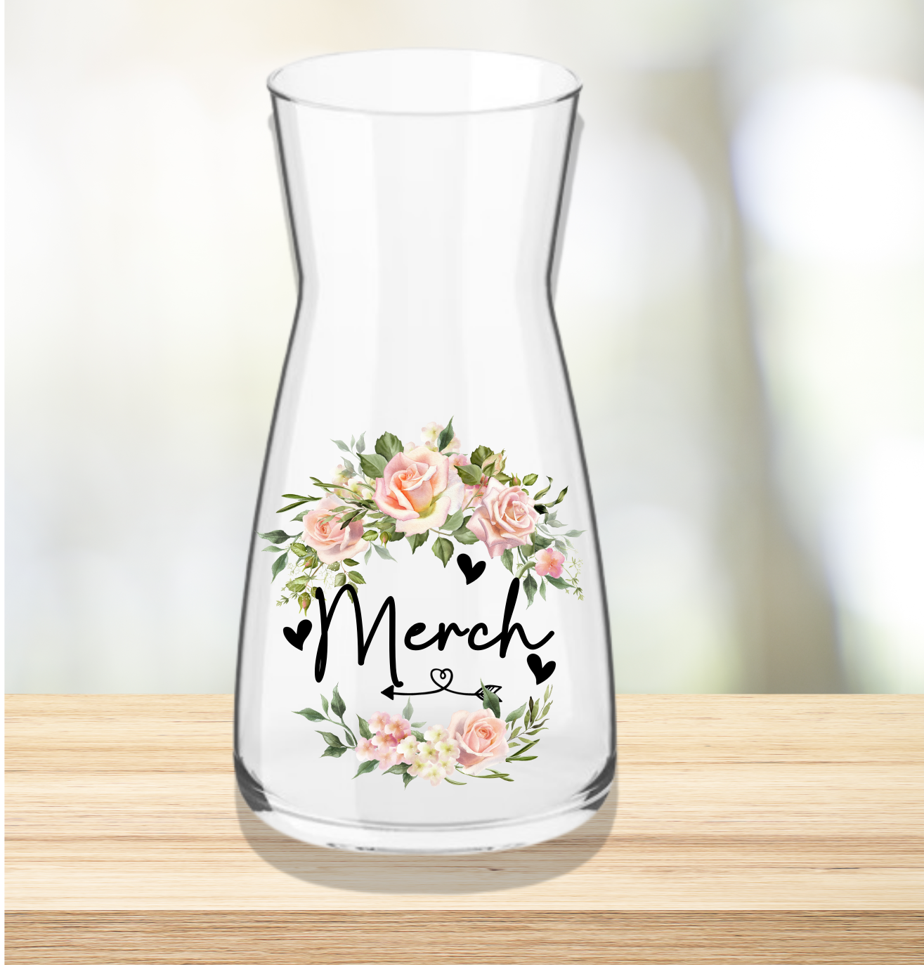 UVDTF Mothers Day Vase - Welsh Names