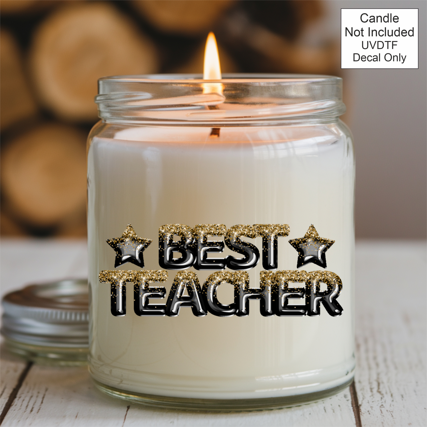 UVDTF Best Teacher - Foil Balloons