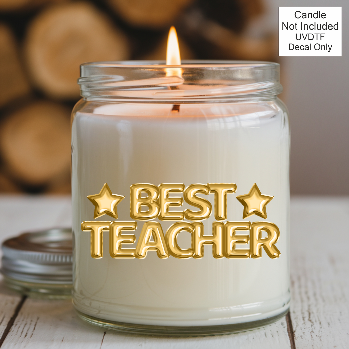UVDTF Best Teacher - Foil Balloons