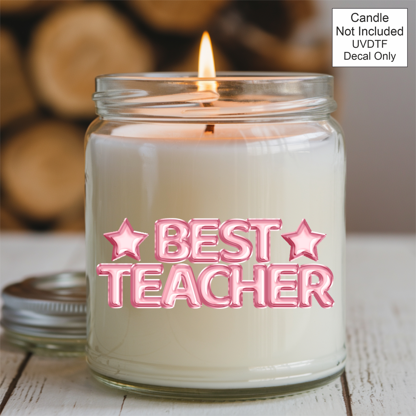 UVDTF Best Teacher - Foil Balloons