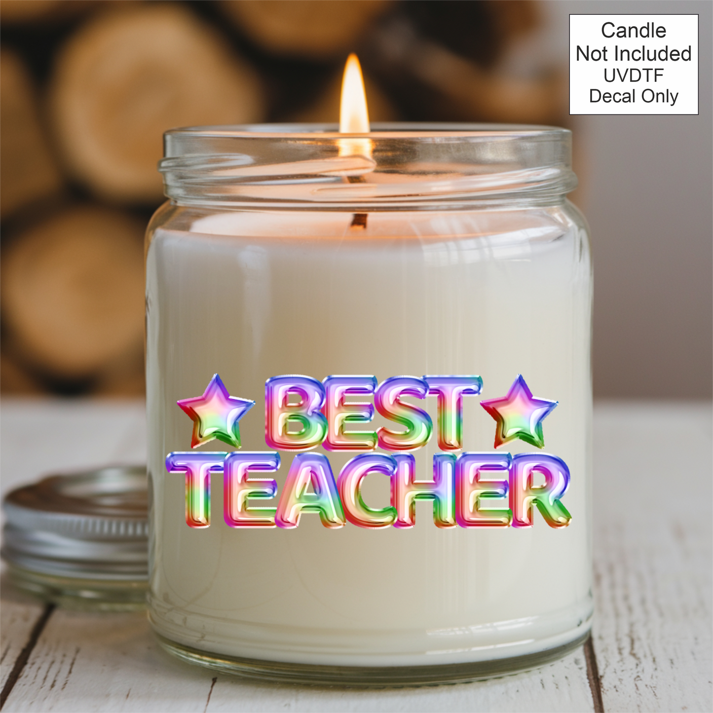 UVDTF Best Teacher - Foil Balloons
