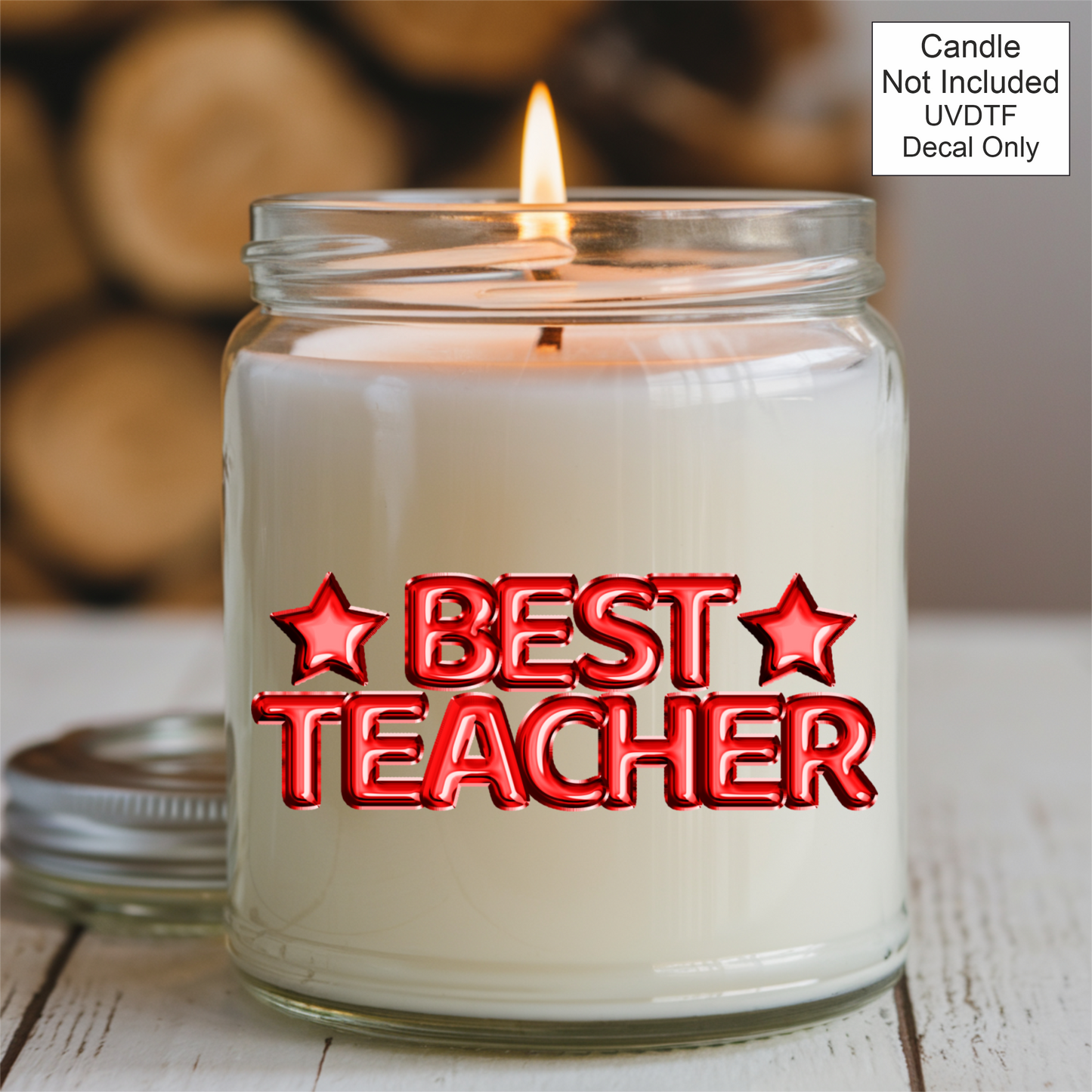 UVDTF Best Teacher - Foil Balloons