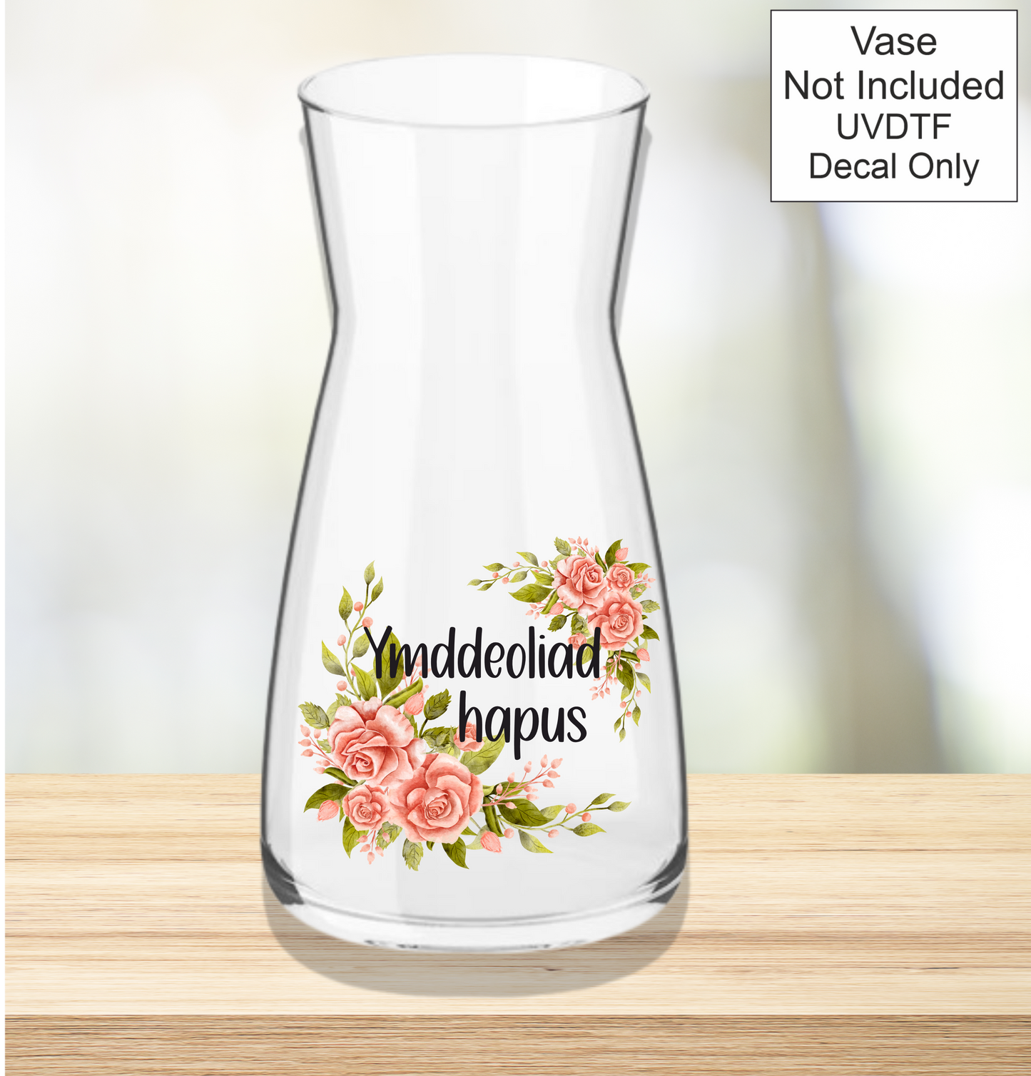 UVDTF Celebration Pink Rose - Welsh
